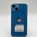 iPhone 13 128GB Blue 98% battery 100% International from SB (No SB sim - scratched edges, scratched orange edges, DTP) - HH0352 