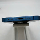 iPhone 13 128GB Blue 98% battery 100% International from SB (No SB sim - scratched edges, scratched orange edges, DTP) - HH0352 