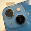 iPhone 13 128GB Blue 98% battery 100% International from SB (No SB sim - scratched edges, scratched orange edges, DTP) - HH0352 