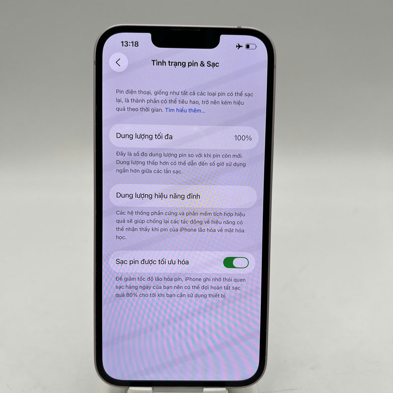iPhone 14 128GB Purple 98% battery 100% International from AU (Do not use AU sim - dark edges, DTP) - HH5111 