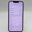 iPhone 13 128GB White 98% battery 100% International from DCM (No DCM sim - Battery replaced) - HH1400 