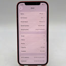 iPhone 12 128GB Red 98% battery 100% The device has paid all network fees and is used as an Apple International (Battery replaced) - HH8503 