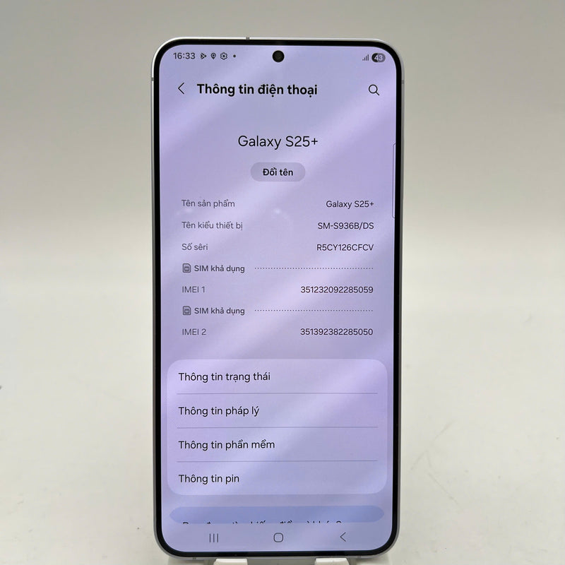 Samsung Galaxy S25 Plus 12GB/256GB Blue 98% - HH5059 