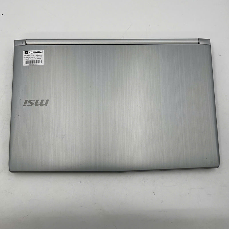 MSI PL62 7RD 15.6" I7 - 7500U/ RAM 8GB/ SSD 512GB VGA GTX 1050 BPTN Like new (no camera) 