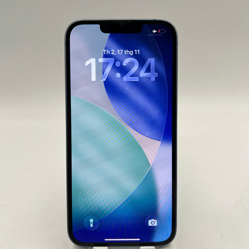 iPhone 14 128GB Blue 98% battery 100% International from DCM (No DCM sim - Replaced battery, scratched paint on the edge, scratched orange edge) - HH5710 