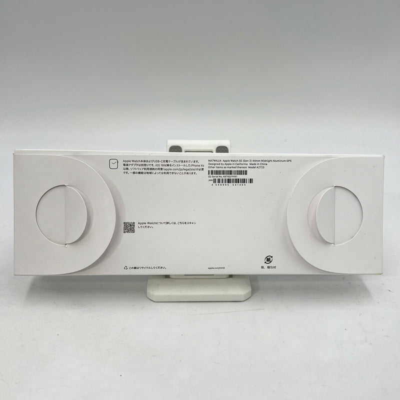 Apple watch SE2 44mm GPS Midnight Aluminum Case / Black Blue Nike Sport Loop 98% battery 100% 