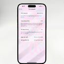 iPhone 15 Pro Max 256GB Black 98% battery 85% International from SB (No SB sim) - HH1964 