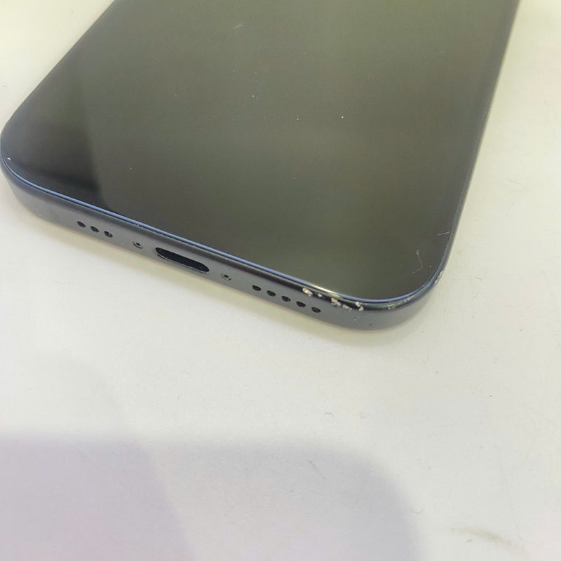 iPhone 15 128GB Black 97% battery 86% International from SB (No SB sim - scratches on edges and screen) - HH2832 