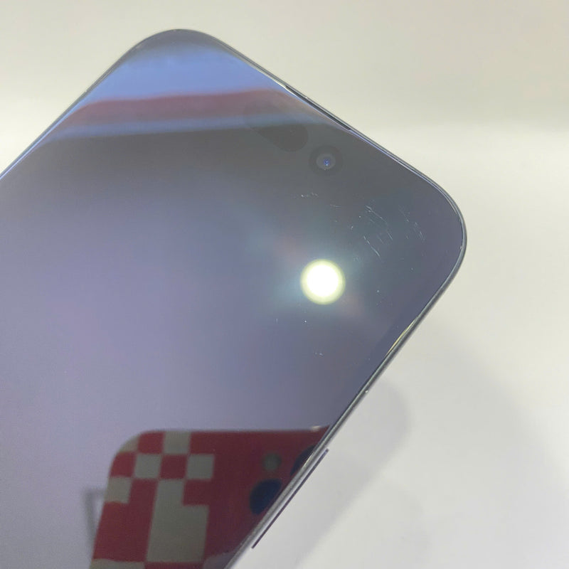 iPhone 15 128GB Black 97% battery 86% International from SB (No SB sim - scratches on edges and screen) - HH2832 