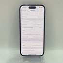 iPhone 15 128GB Black 97% battery 86% International from SB (No SB sim - scratches on edges and screen) - HH2832 