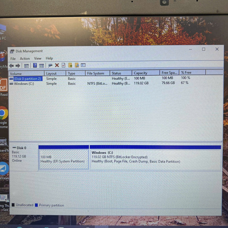 Dell Latitude 5490 13.3in i5-7300U/ RAM 8GB/ SSD 128GB BPTN Like new (White spot on screen - New battery replaced) 
