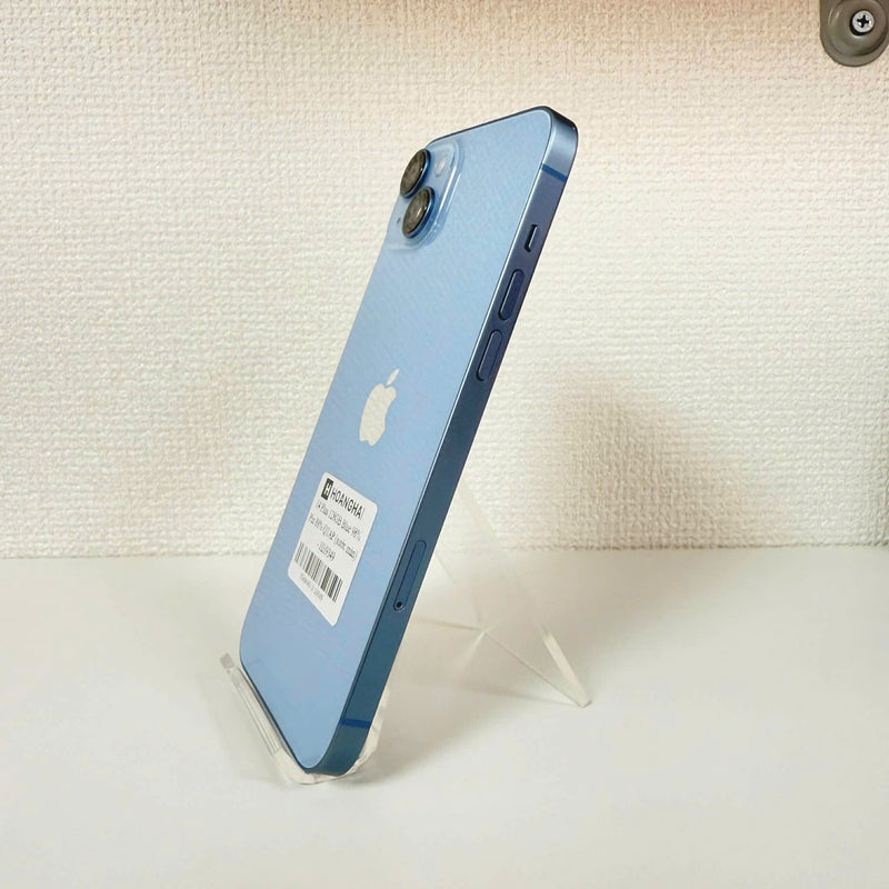 iPhone 14 Plus 128GB Blue 98% battery 87% Apple International (scratched screen) - HH9349 