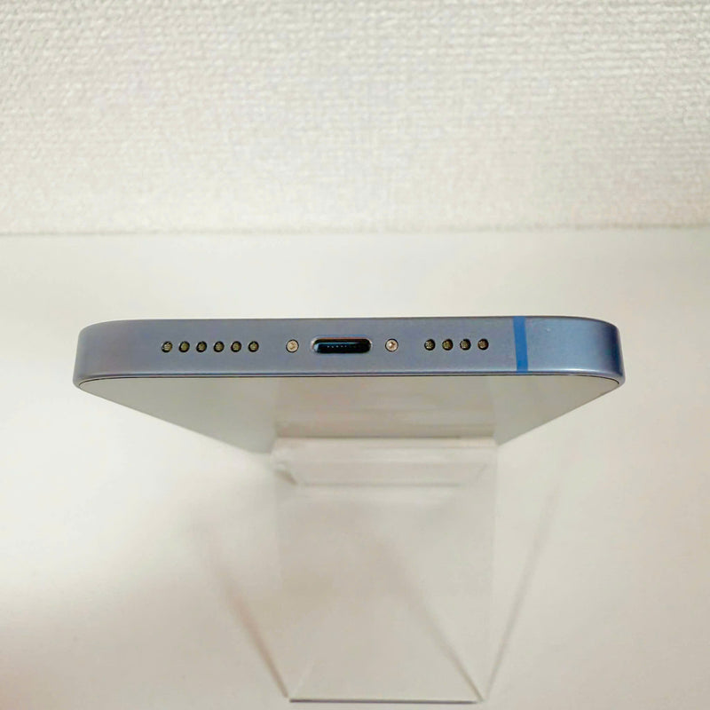 iPhone 14 Plus 128GB Blue 98% battery 87% Apple International (scratched screen) - HH9349 