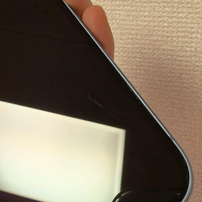 iPhone 14 Plus 128GB Blue 98% battery 87% Apple International (scratched screen) - HH9349 