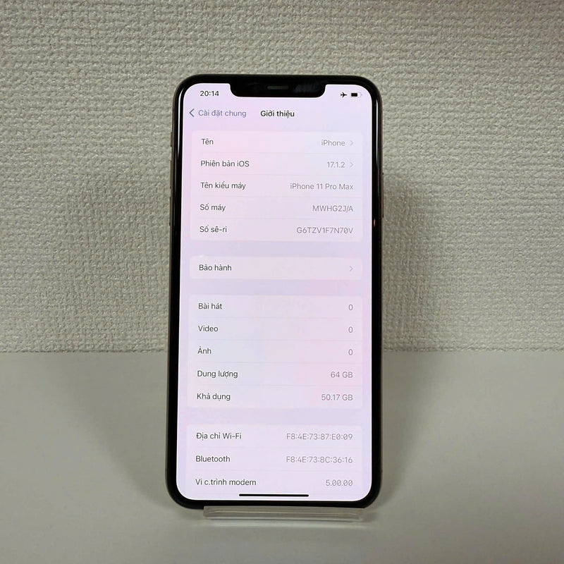 iPhone 11 Pro Max 64GB Gold 98% battery 100% The device has paid off all network fees and is used like Apple International (Replaced battery, 1x spot) - HH6048 