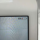 Ipad Air 2 9.7" 32GB Silver Wifi 98% battery 100% (rear camera circle, dented edges, ink-spotted screen) 