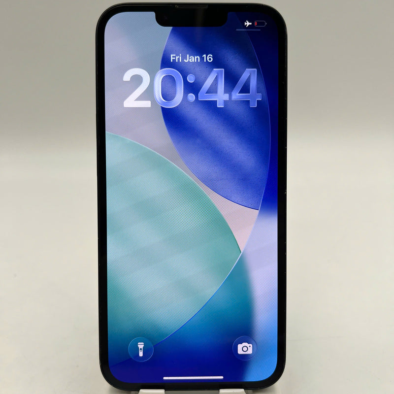 iPhone 13 256GB Black 98% battery 100% International from AU (Does not use AU sim - scratched edges, scratched orange edges, DTP) - HH6869 