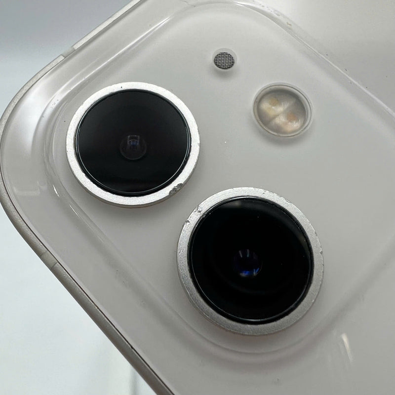 iPhone 12 256GB White 98% battery 100% International Apple (1x spot, scratched cam border, replaced original rear camera, DTP) - HH0801 