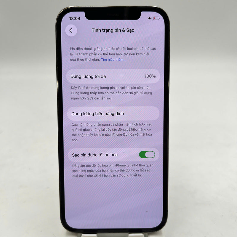 iPhone 12 Pro 256GB Black 98% battery 100% Apple International (Battery replaced, scratched edges) - HH6034 