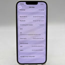 iPhone 14 128GB White 98% battery 100% International from SB (No SB sim used - Replaced battery, LKCH screen) - HH9569 