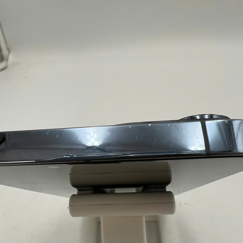 iPhone 13 Pro Max 128GB Blue 97% battery 85% DBH International Apple (code LL/A, screen and wave column dark, 1x orange ink stain, 4x orange spots, scratches on edges, screen, dark back, genuine Apple screen replacement) - HH4062 