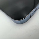 iPhone 13 Pro Max 128GB Blue 97% battery 85% DBH International Apple (code LL/A, screen and wave column dark, 1x orange ink stain, 4x orange spots, scratches on edges, screen, dark back, genuine Apple screen replacement) - HH4062 