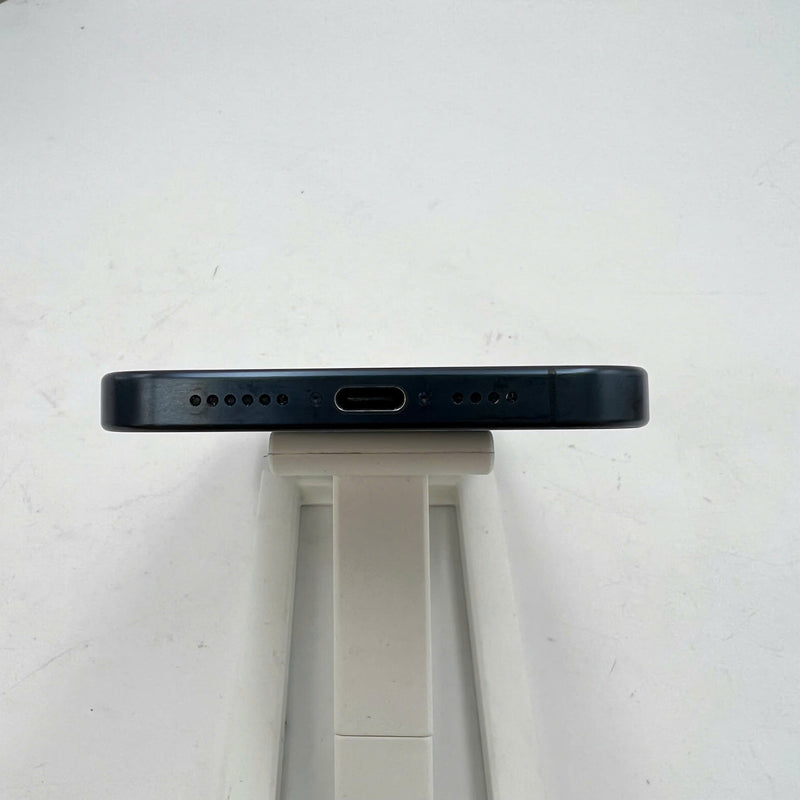 iPhone 15 Pro Max 256GB Blue 98% battery 87% International from SB (No SB sim - 0.5x spots, scratched screen, scratched back, dark edges) - HH0610 