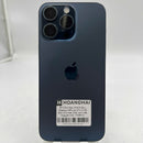 iPhone 15 Pro Max 256GB Blue 98% battery 87% International from SB (No SB sim - 0.5x spots, scratched screen, scratched back, dark edges) - HH0610 