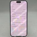 iPhone 16 Pro Max 256GB Black 98% battery 100% International from SB (No SB sim - scratched edges) - HH3946 