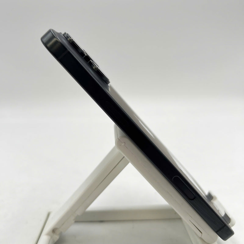 iPhone 16 Pro Max 256GB Black 98% battery 100% International from SB (No SB sim - scratched edges) - HH3946 