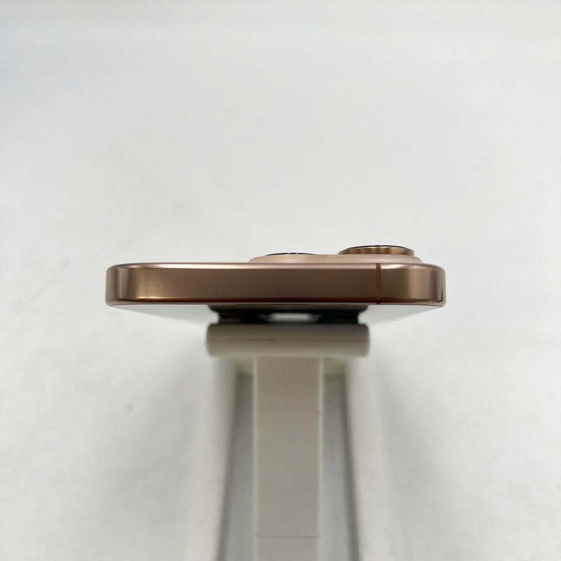 iPhone 16 Pro 128GB Desert Gold 98% battery 92% International Apple (scratched edges) - HH3841 