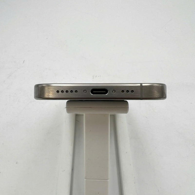 iPhone 15 Pro 128GB Natural 98% battery 85% Apple International (0.5x spot) - HH7611 