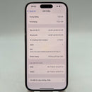 iPhone 15 128GB Pink 98% battery 95% International from DCM (No DCM sim - light screen scratches) - HH6913 