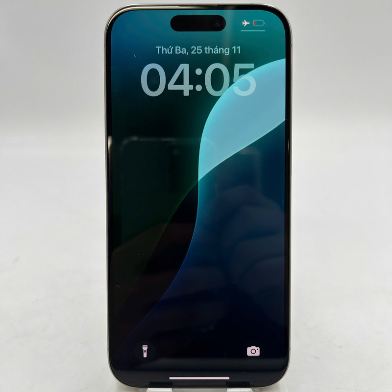 iPhone 15 Pro 128GB Natural 98% battery 86% International Apple - HH4874 