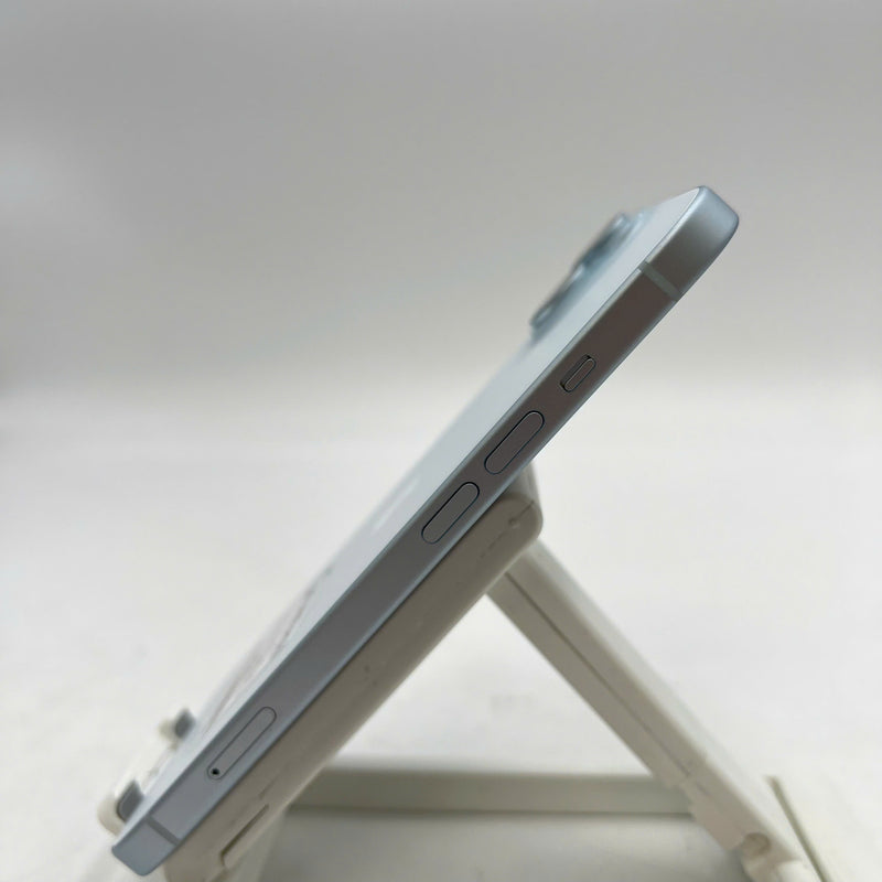 iPhone 15 128GB Blue 98% battery 87% International from AU (No AU sim - Scratched camera edge) - HH3935 
