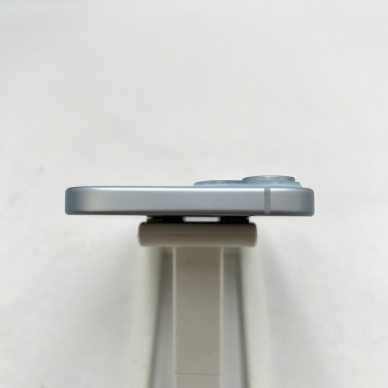 iPhone 15 128GB Blue 98% battery 87% International from AU (No AU sim - Scratched camera edge) - HH3935 