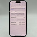 iPhone 15 128GB Blue 98% battery 87% International from AU (No AU sim - Scratched camera edge) - HH3935 