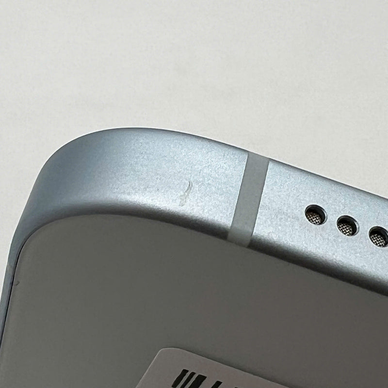 iPhone 15 128GB Blue 98% battery 88% The device has paid off all network bills and is used like an Apple International (light screen scratches, scratched edges) - HH5827 