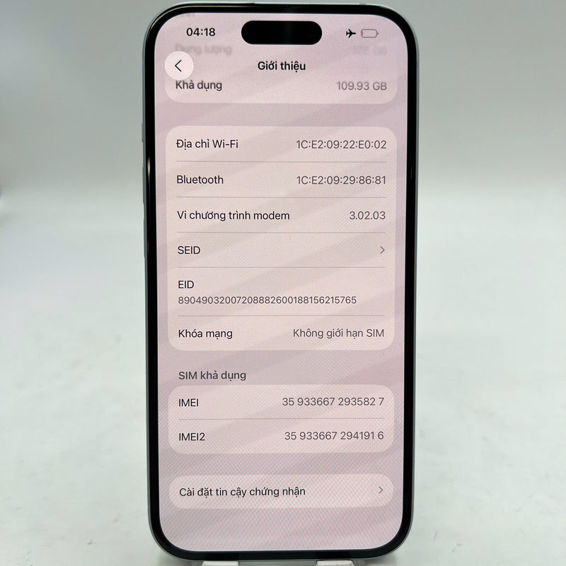 iPhone 15 128GB Blue 98% battery 88% The device has paid off all network bills and is used like an Apple International (light screen scratches, scratched edges) - HH5827 