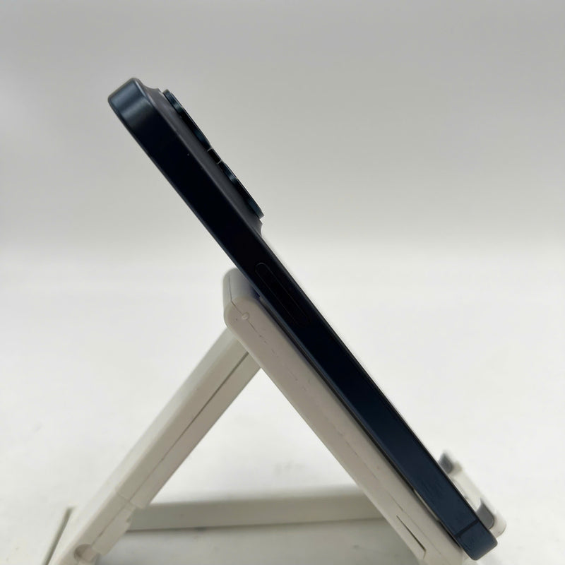 iPhone 15 Pro 128GB Blue 98% battery 87% International from SB (No SB sim - scratches on edges, slightly dark back) - HH5103 