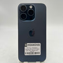 iPhone 15 Pro 128GB Blue 98% battery 87% International from SB (No SB sim - scratches on edges, slightly dark back) - HH5103 