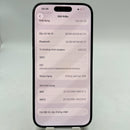 iPhone 15 Pro 128GB Blue 98% battery 87% International from SB (No SB sim - scratches on edges, slightly dark back) - HH5103 