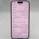 iPhone 15 Pro 128GB Natural 98% battery 90% International Apple - HH6229 