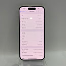 iPhone 15 Pro 128GB White 98% battery 90% International Apple - HH6962 