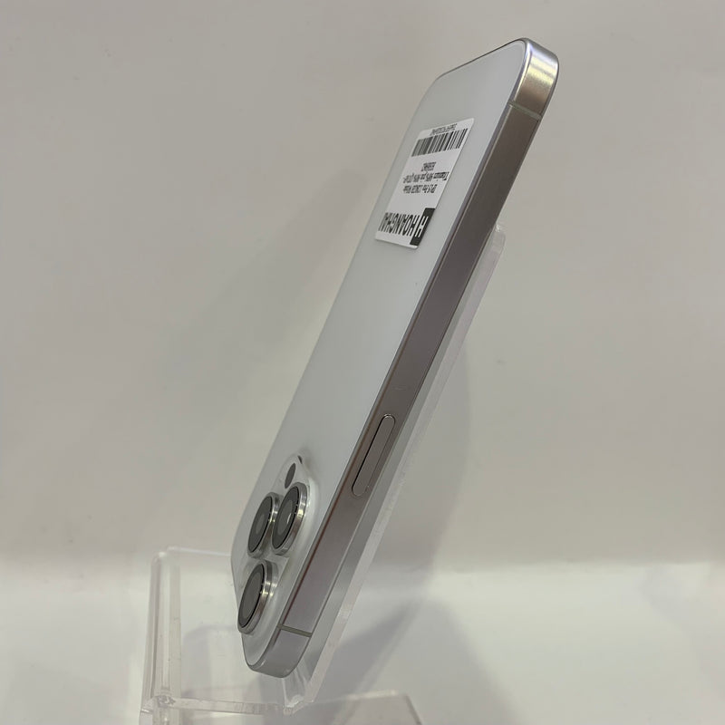 iPhone 15 Pro 128GB White 98% battery 90% International Apple - HH6962 