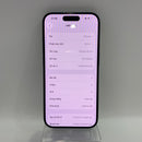 iPhone 15 Pro 256GB Blue 98% battery 89% International from SB (No SB sim) - HH7162 