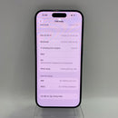 iPhone 15 Pro 256GB Blue 98% battery 89% International from SB (No SB sim) - HH7162 