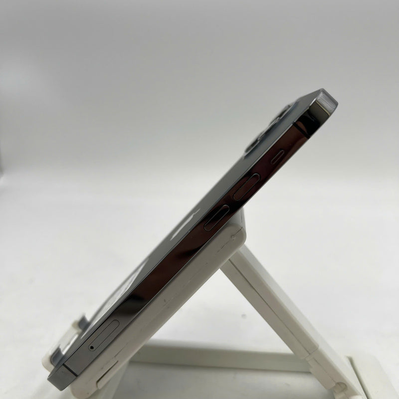 iPhone 12 Pro 128GB Black 98% battery 88% Apple International (scratched orange border, dark back, genuine Apple battery replacement) - HH3010 