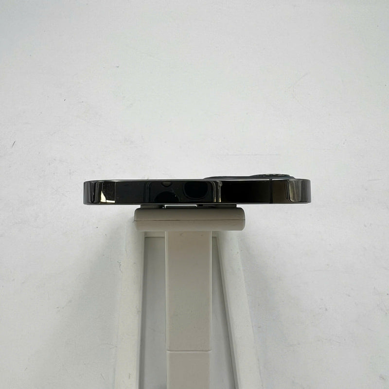 iPhone 12 Pro 128GB Black 98% battery 88% Apple International (scratched orange border, dark back, genuine Apple battery replacement) - HH3010 