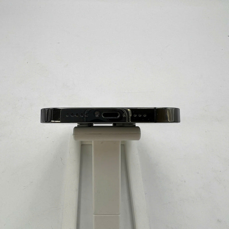 iPhone 12 Pro 128GB Black 98% battery 88% Apple International (scratched orange border, dark back, genuine Apple battery replacement) - HH3010 